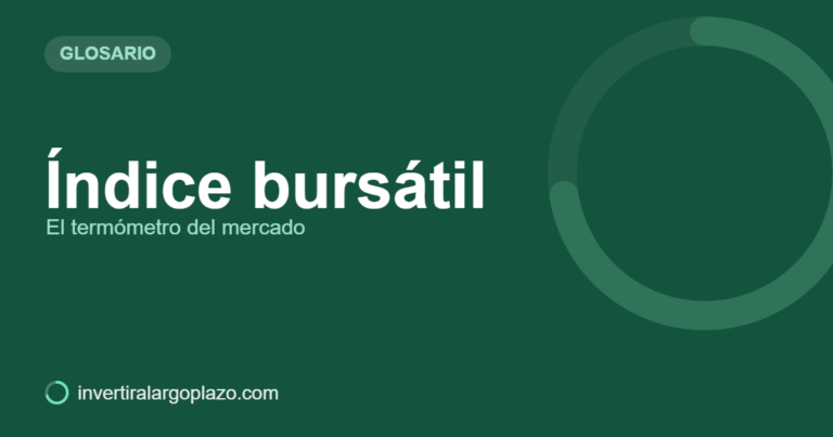 Índice bursátil — Glosario de inversión