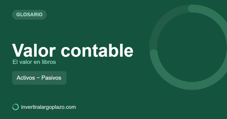 Valor contable — Glosario de inversión