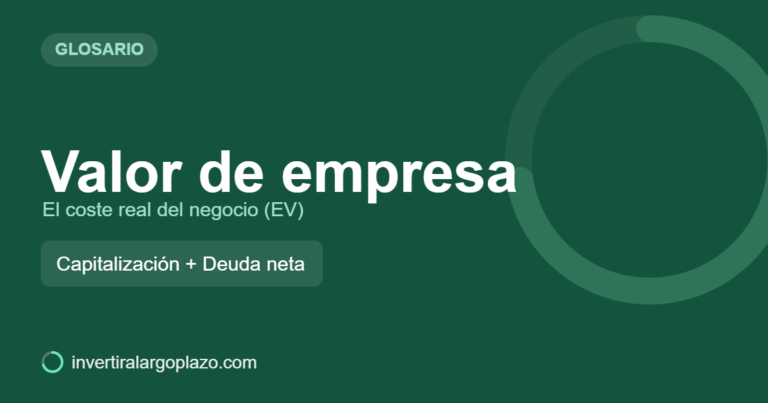 Valor de empresa — Glosario de inversión